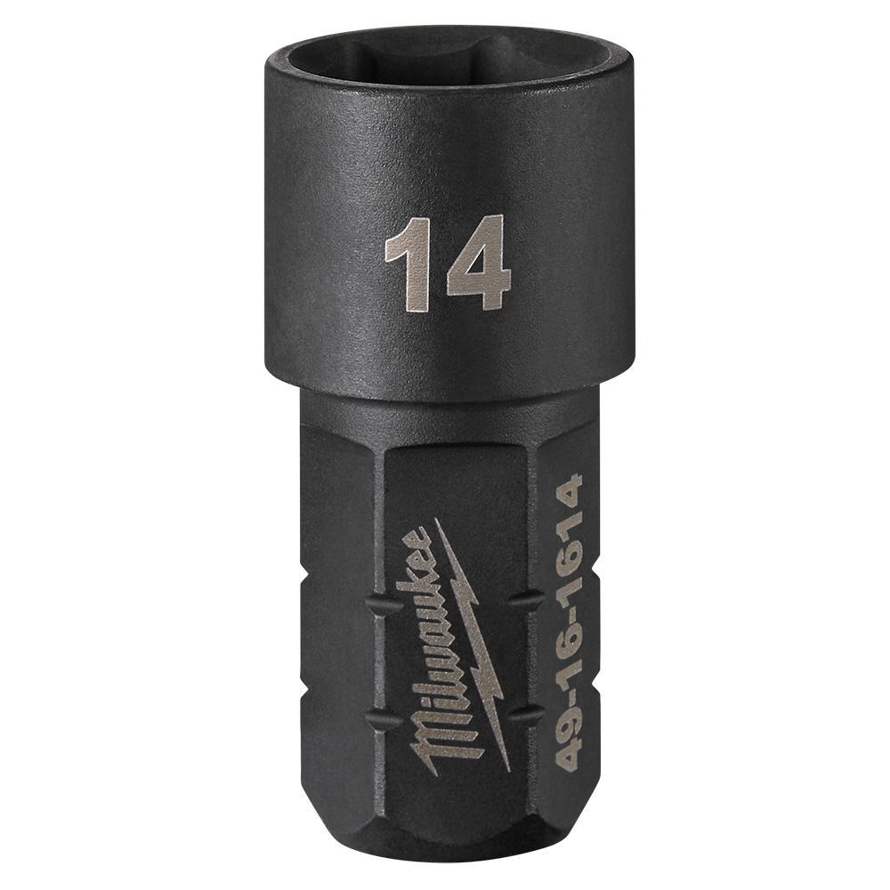 Milwaukee® 49-16-1614 INSIDER™ Box Ratchet Socket, 14 mm Socket, 6 Points