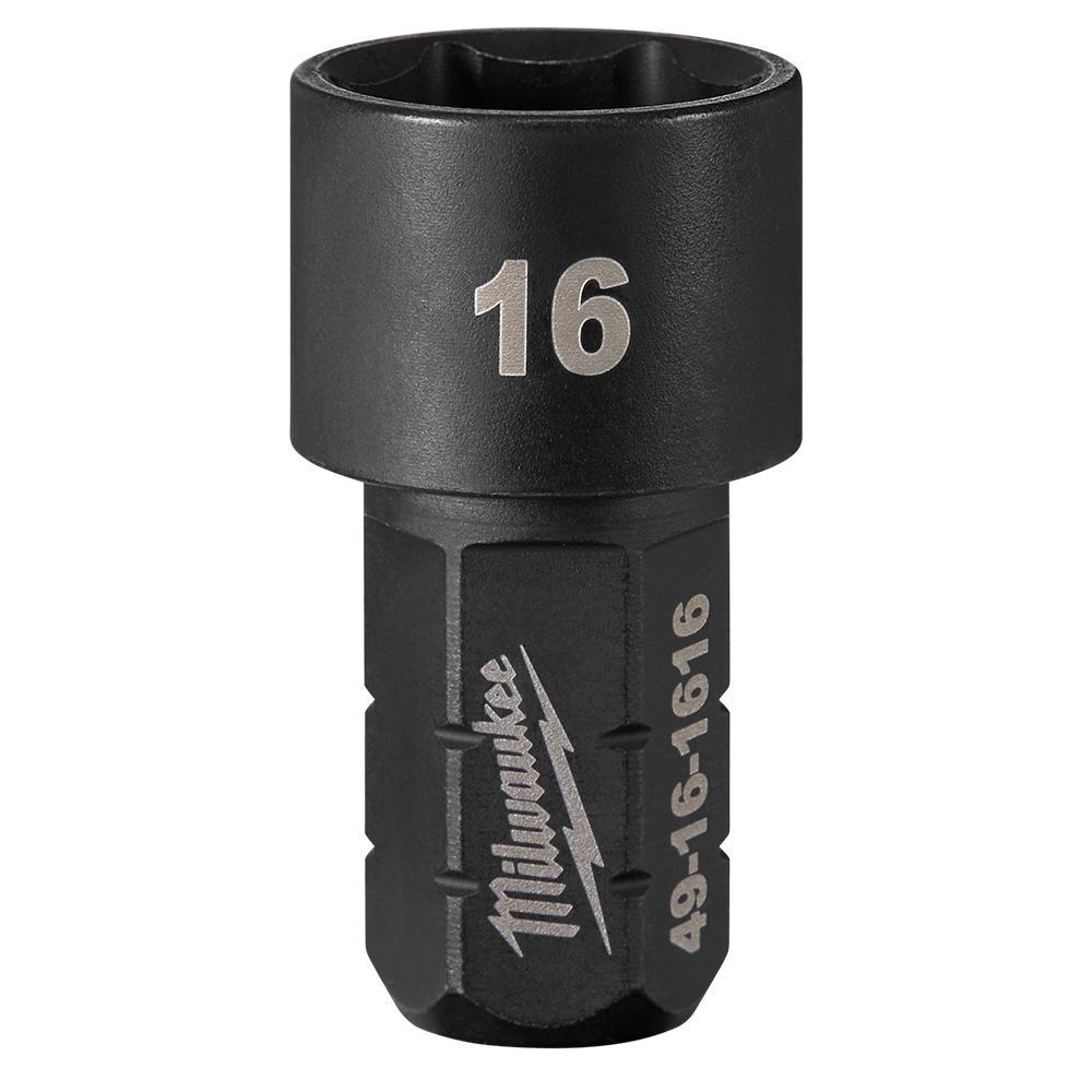 Milwaukee® 49-16-1616 INSIDER™ Box Ratchet Socket, Low Profile Style, 16 mm Socket, 6 Points