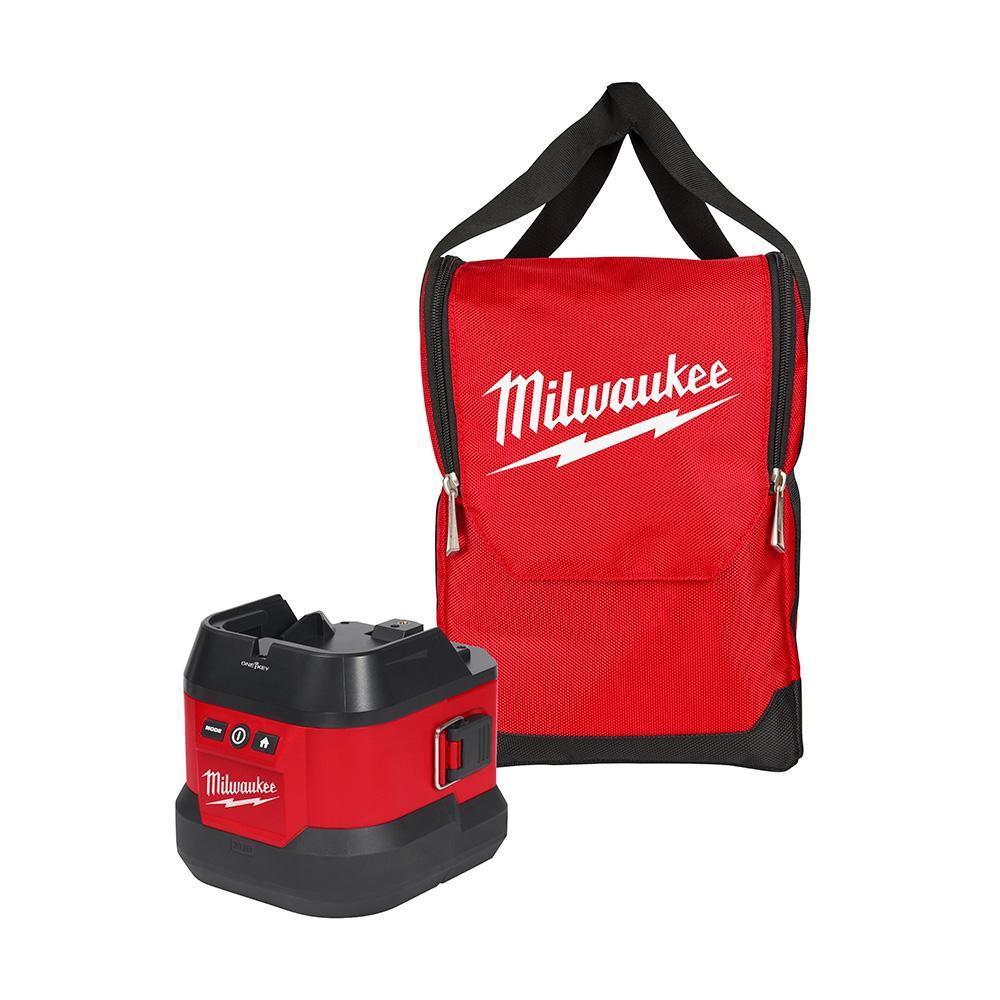 Milwaukee® M18™ 49-16-2123B Search Light Portable Base, 9.291 in L x 10.079 in W x 8.465 in H, Plastic