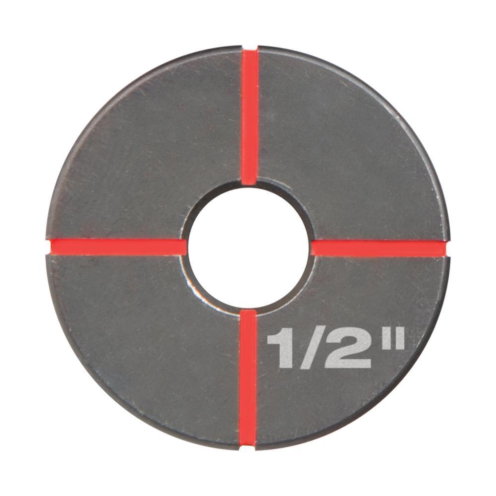 Milwaukee® EXACT™ 49-16-2660S Knockout Die, 1/2 in Conduit/Pipe, Stainless Steel, 10 ga Mild Steel/12 ga Stainless Steel