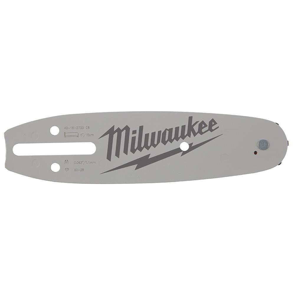 Milwaukee® 49-16-2733 Cordless Guide Bar, For Use With Narrow Kerf Bars, 3/8 in Low Profile Pitch, Metal