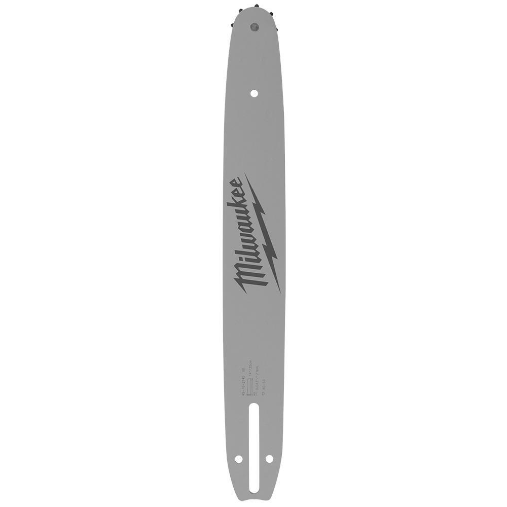 Milwaukee® 49-16-2745 Guide Bar, For Use With Top Handle Chainsaw, 0.043 in Bar Gauge, 0.325 in Compatible Chain Pitch, Steel