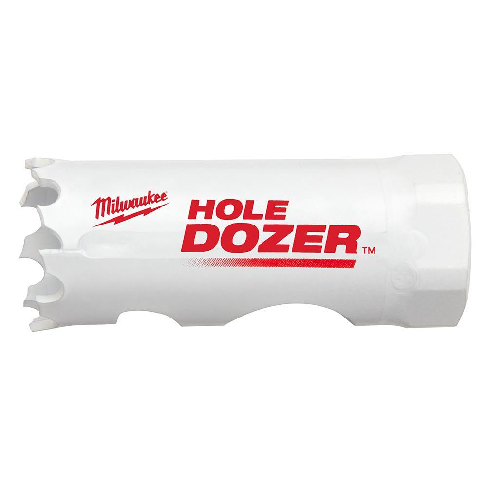 Milwaukee® HOLE DOZER™ 49-56-0024 Multi-Purpose Hole Saw, 25/32 in Dia, 1-5/8 in D Cutting, Bi-Metal/8% Cobalt Cutting Edge