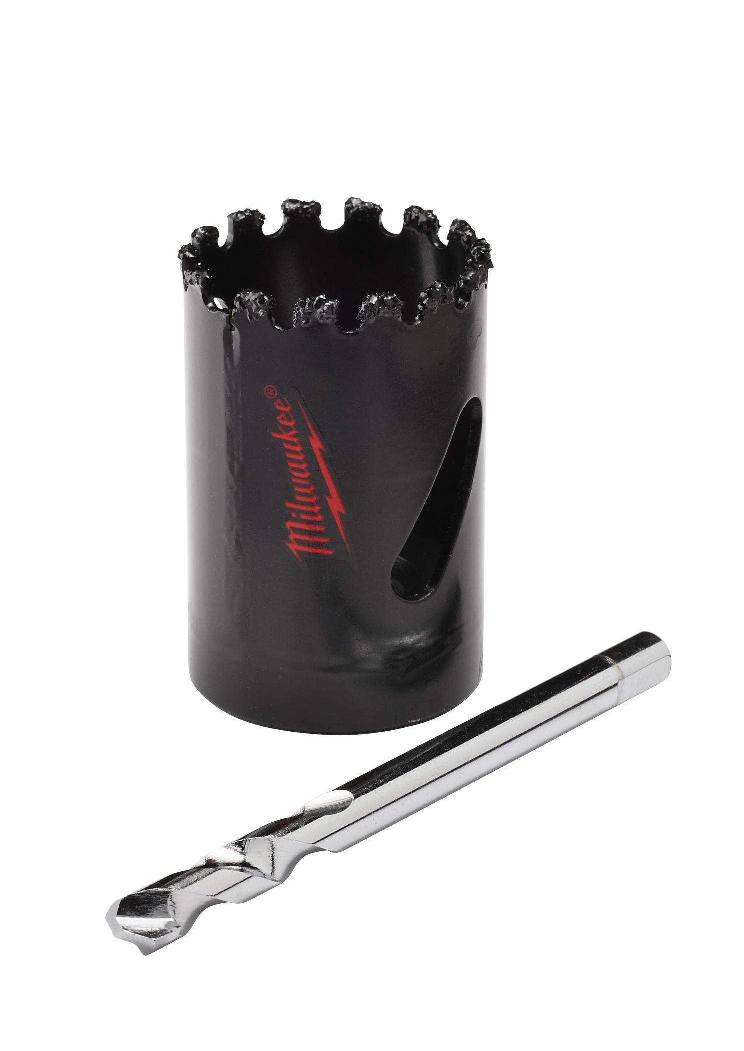 Milwaukee® 49-56-0426 Straight Pitch Hole Saw, 1-3/8 in Dia, 1-1/2 in D Cutting, Tungsten Carbide Cutting Edge