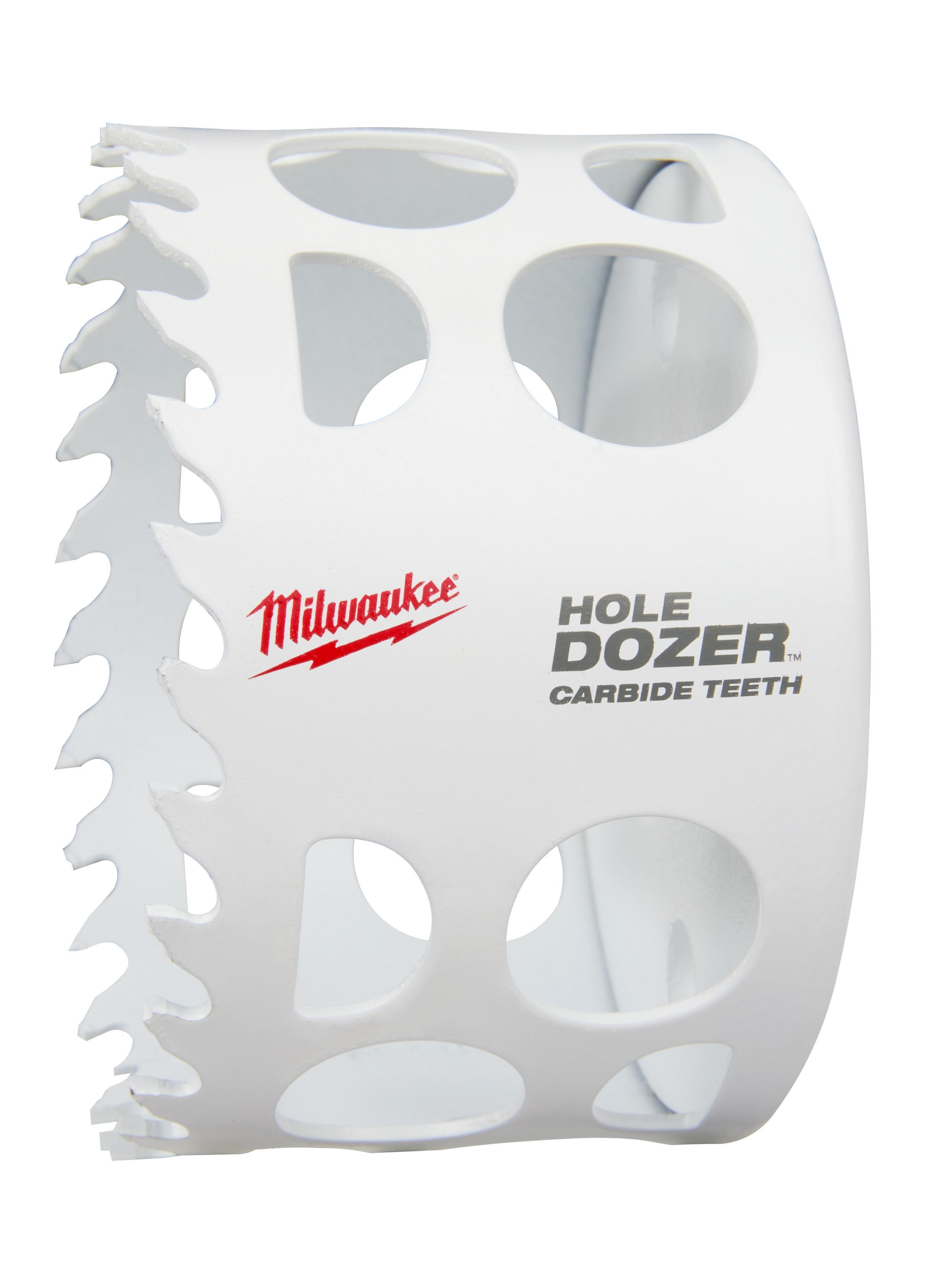 Milwaukee® HOLE DOZER™ 49-56-0702 Hole Saw With Carbide Teeth, 3/4 in Dia, 1.62 in D Cutting, Carbide Cutting Edge, 7/16 in Arbor