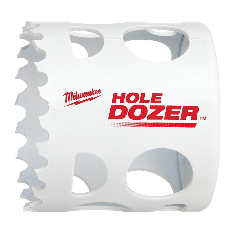 Milwaukee® HOLE DOZER™ Ice Hardened™ 49-56-5165 Hole Saw, 2-1/8 in Dia, 1-5/8 in D Cutting, Bi-Metal/8% Cobalt Cutting Edge