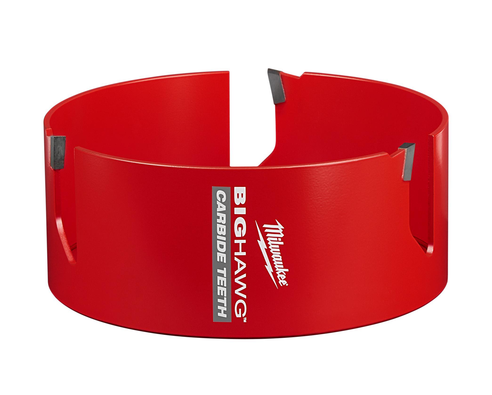 Milwaukee® BIG HAWG™ 49-56-9275 Hole Saw, 6-1/4 in Dia, 2-7/16 in D Cutting, Carbide Cutting Edge, 5/8-18 Arbor