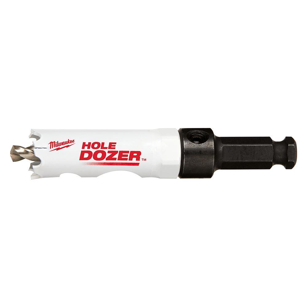 Milwaukee® HOLE DOZER™ 49-56-9658 Hole Saw With Arbor, 3/4 in Dia, 1-5/8 in D Cutting
