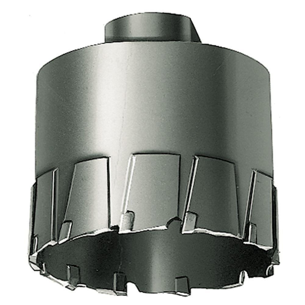 Milwaukee® Steel Hawg® 49-57-0750 Threaded Hole Annular Cutter, 3/4 in Dia Cutter, 2 in D Cutting, Carbide, Uncoated, #3 Morse Taper Shank