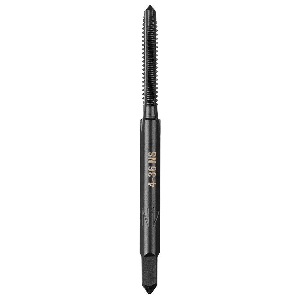 Milwaukee® 49-57-5107 Taps, 4-36 Thread, (4) Flutes, Black Oxide, High Carbon Steel
