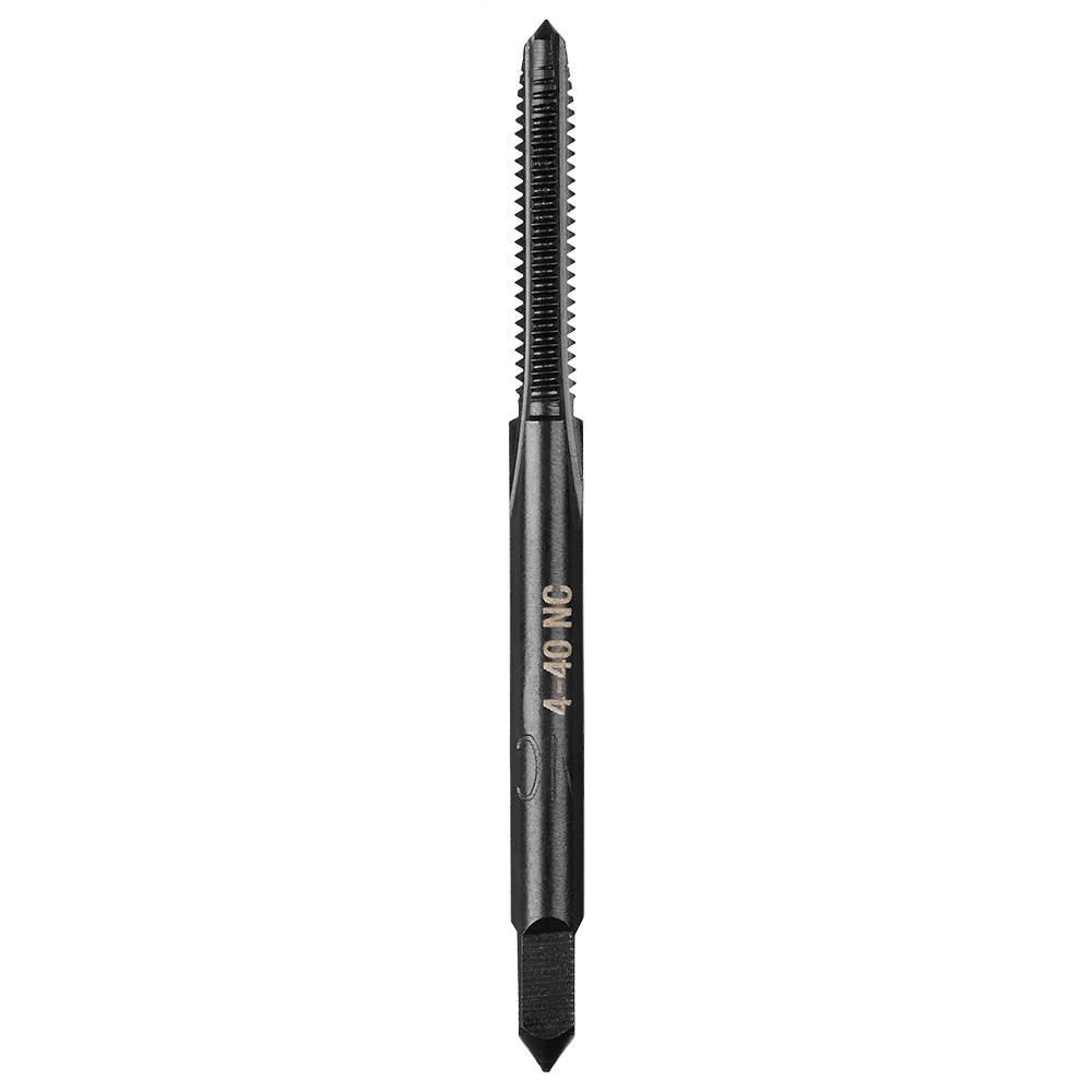 Milwaukee® 49-57-5108 Taps, 4-40 Thread, (4) Flutes, Black Oxide, High Carbon Steel