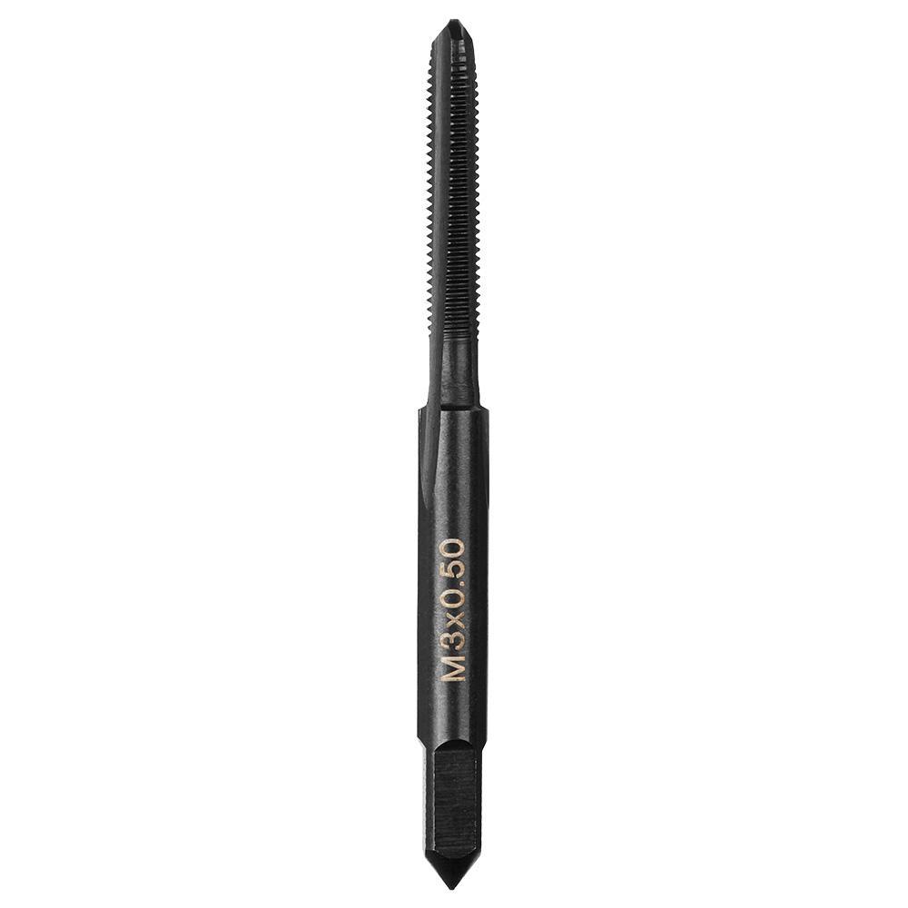 Milwaukee® 49-57-5111 Taps, M3-0.50 Thread, (4) Flutes, Black Oxide, High Carbon Steel