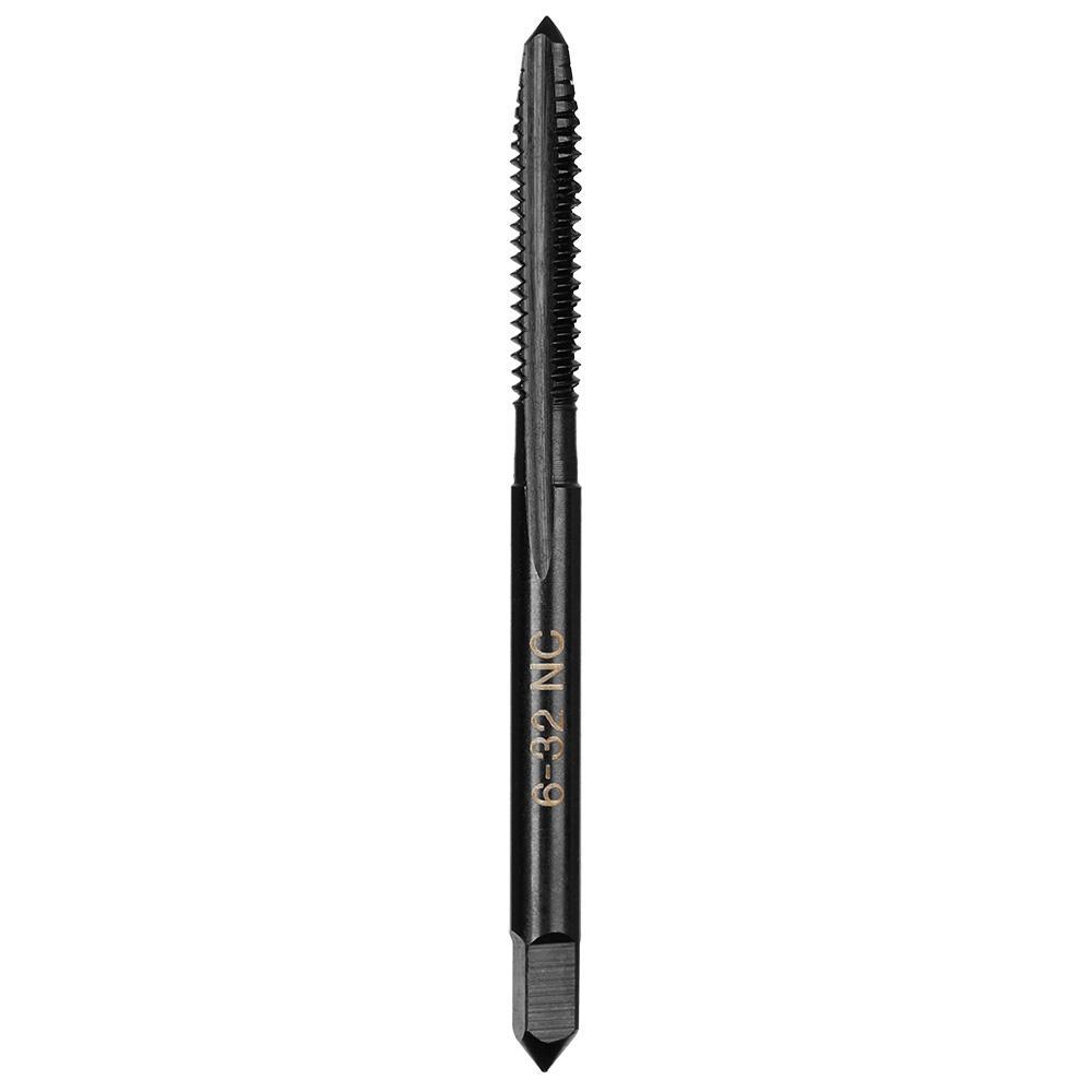 Milwaukee® 49-57-5115 Taps, 6-32 Thread, (4) Flutes, Black Oxide, High Carbon Steel