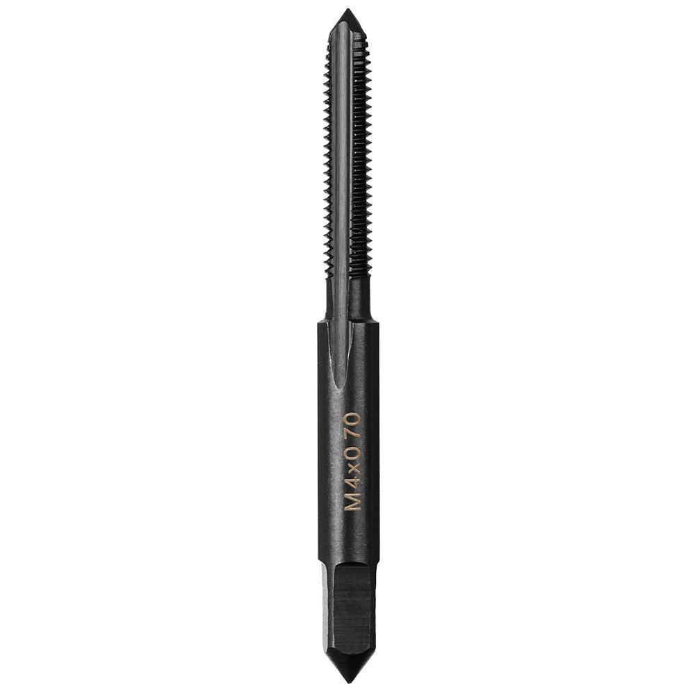 Milwaukee® 49-57-5119 Taps, M4-0.70 Thread, (4) Flutes, Black Oxide, High Carbon Steel
