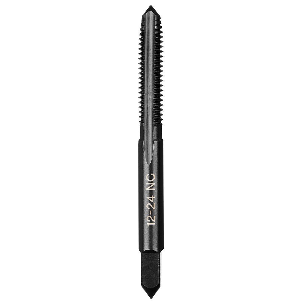 Milwaukee® 49-57-5130 Taps, 12-24 Thread, (4) Flutes, Black Oxide, High Carbon Steel