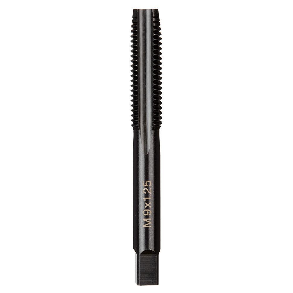 Milwaukee® 49-57-5147 Taps, M9-1.25 Thread, (4) Flutes, Black Oxide, High Carbon Steel
