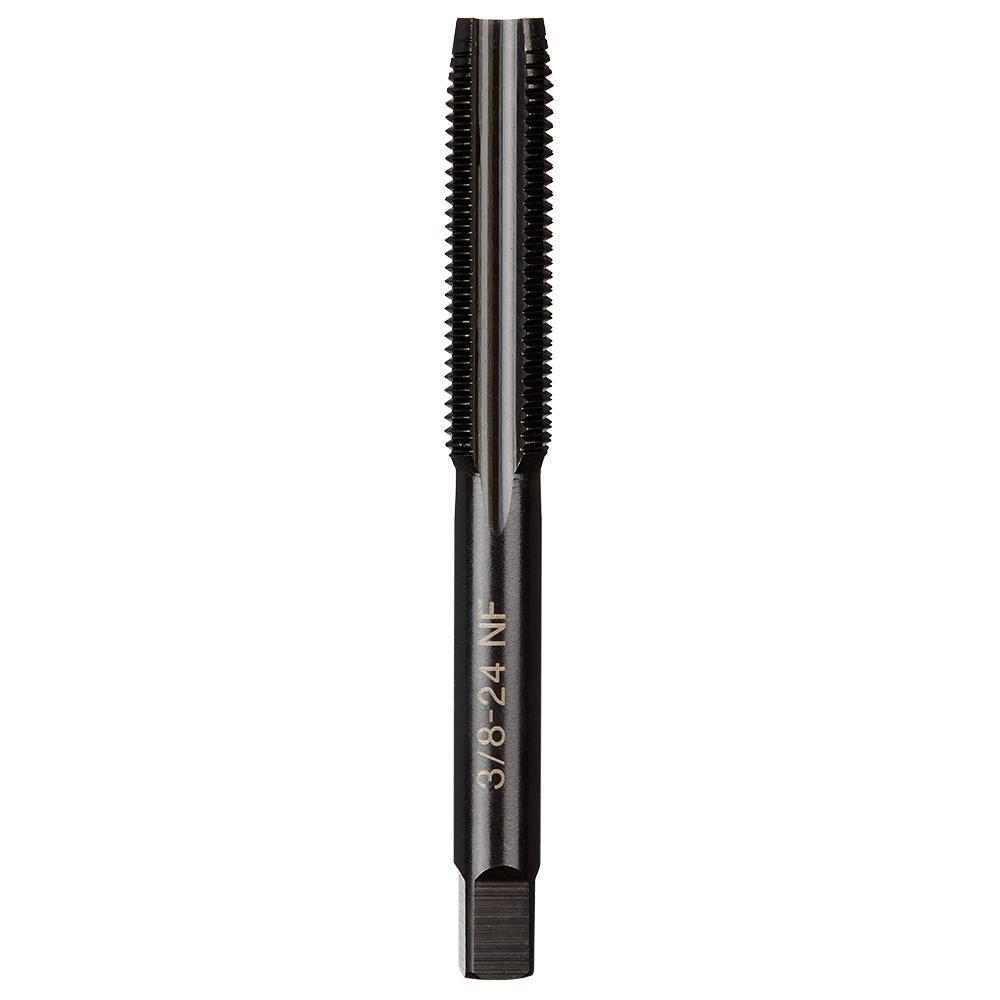Milwaukee® 49-57-5151 Taps, 3/8-24 Thread, (4) Flutes, Black Oxide, High Carbon Steel