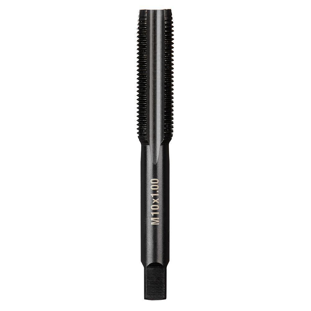 Milwaukee® 49-57-5154 Taps, M10-1.25 Thread, (4) Flutes, Black Oxide, High Carbon Steel