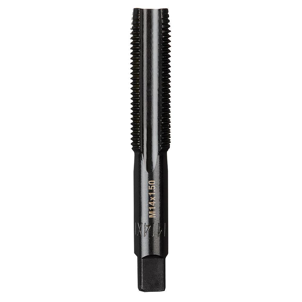 Milwaukee® 49-57-5166 Taps, M14-1.50 Thread, (4) Flutes, Black Oxide, High Carbon Steel