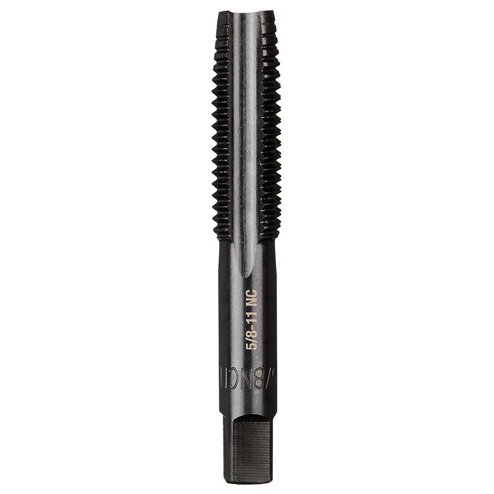 Milwaukee® 49-57-5169 Taps, 5/8-11 Thread, (4) Flutes, Black Oxide, High Carbon Steel
