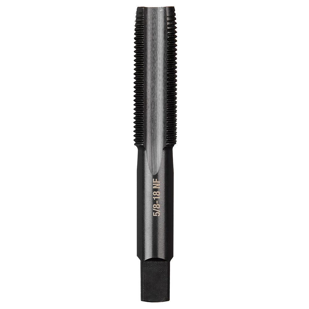 Milwaukee® 49-57-5171 Taps, 5/8-18 Thread, (4) Flutes, Black Oxide, High Carbon Steel