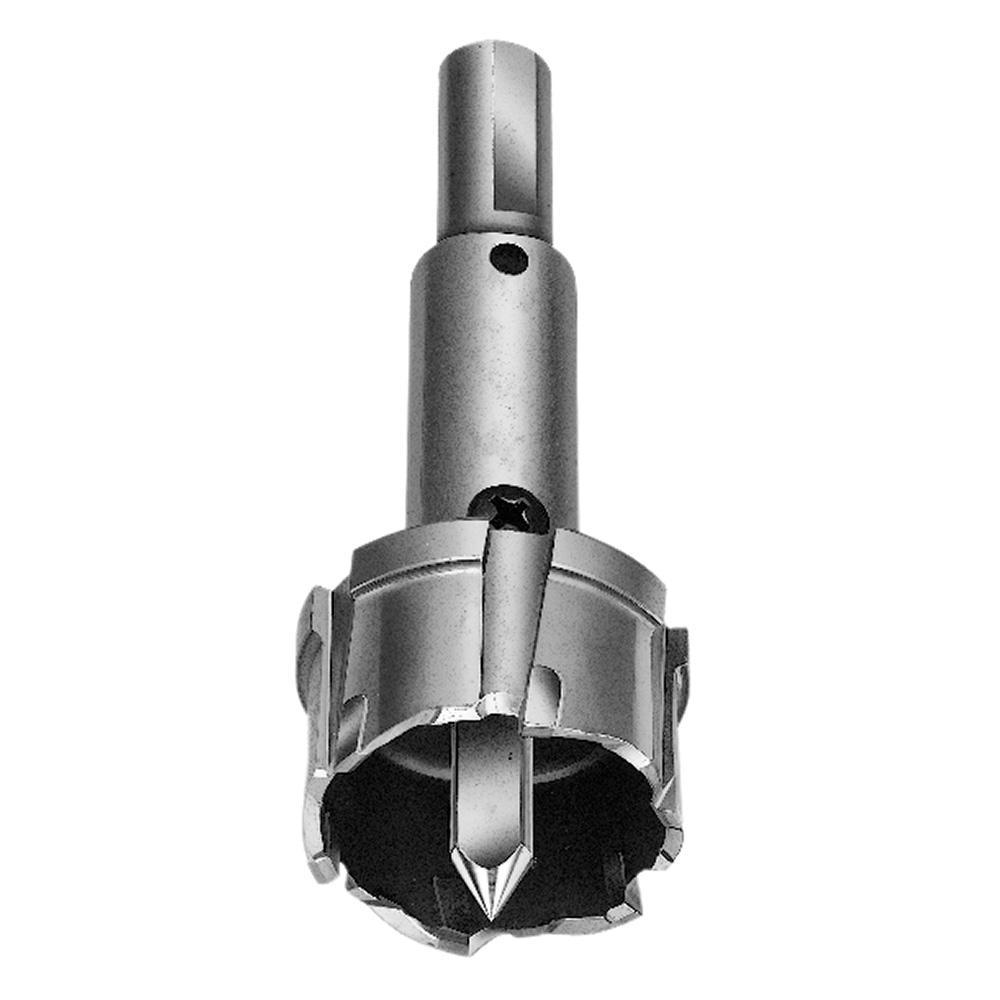 Milwaukee® Steel Hawg® 49-57-8068 1-Piece Annular Cutter, 11/16 in Dia Cutter, 1/2 in D Cutting, Carbide, 3-Flat Shank