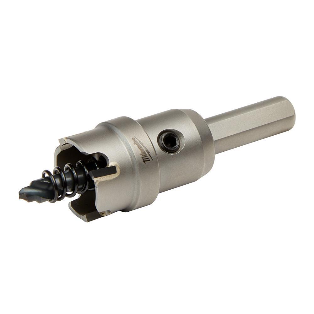 Milwaukee® 49-57-8609 1-Piece Hole Cutter, 7/8 in Dia, 3/16 in D Cutting, Carbide Cutting Edge