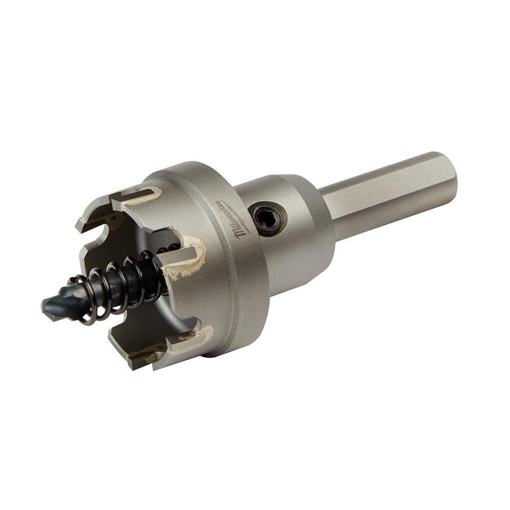 Milwaukee® 49-57-8617 1-Piece Hole Cutter, 1-7/32 in Dia, 3/16 in D Cutting, Carbide Cutting Edge