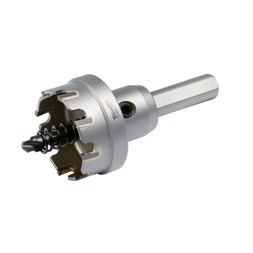 Milwaukee® 49-57-8623 1-Piece Hole Cutter, 1-3/8 in Dia, 3/16 in D Cutting, Carbide Cutting Edge