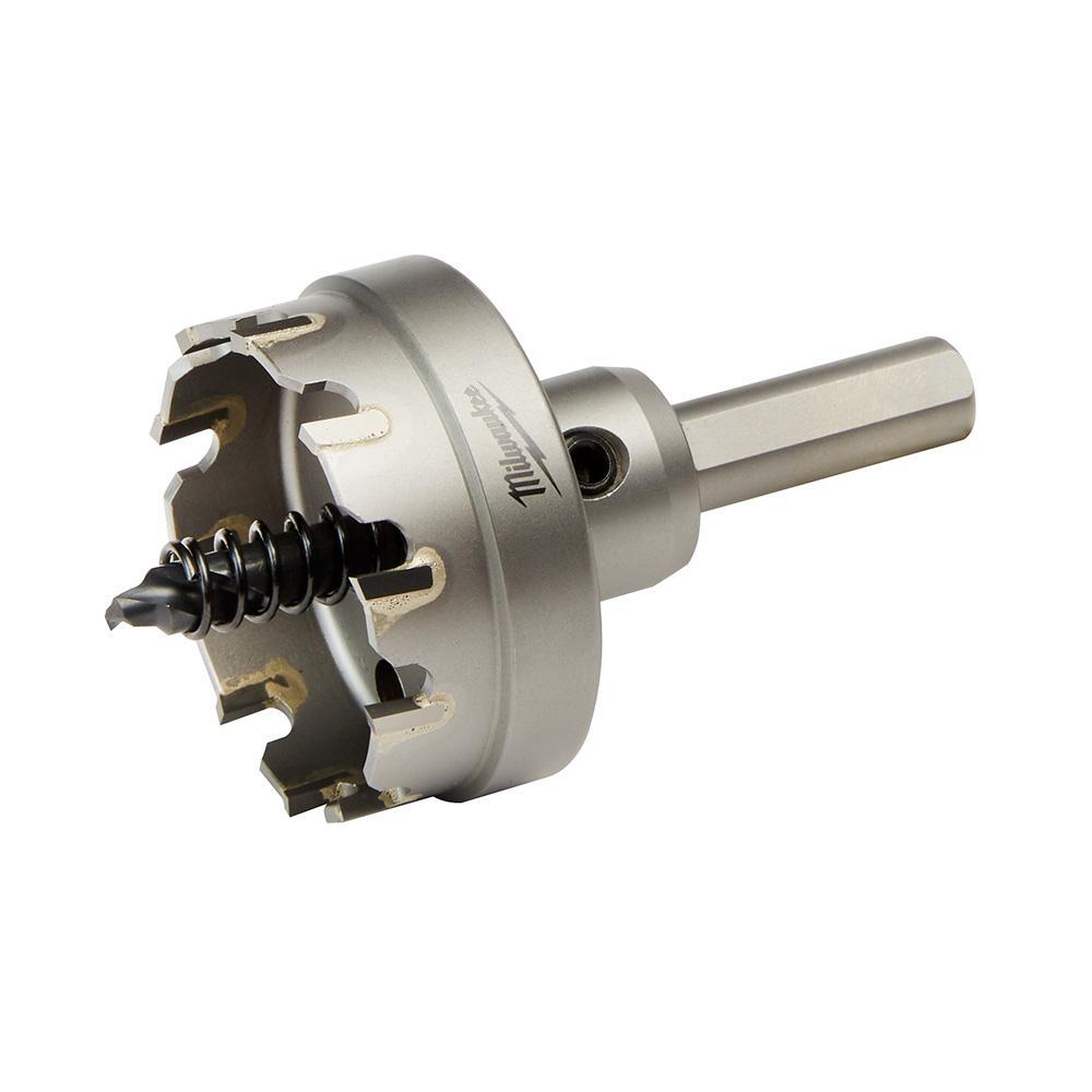 Milwaukee® 49-57-8629 1-Piece Hole Cutter, 1-3/4 in Dia, 3/16 in D Cutting, Carbide Cutting Edge
