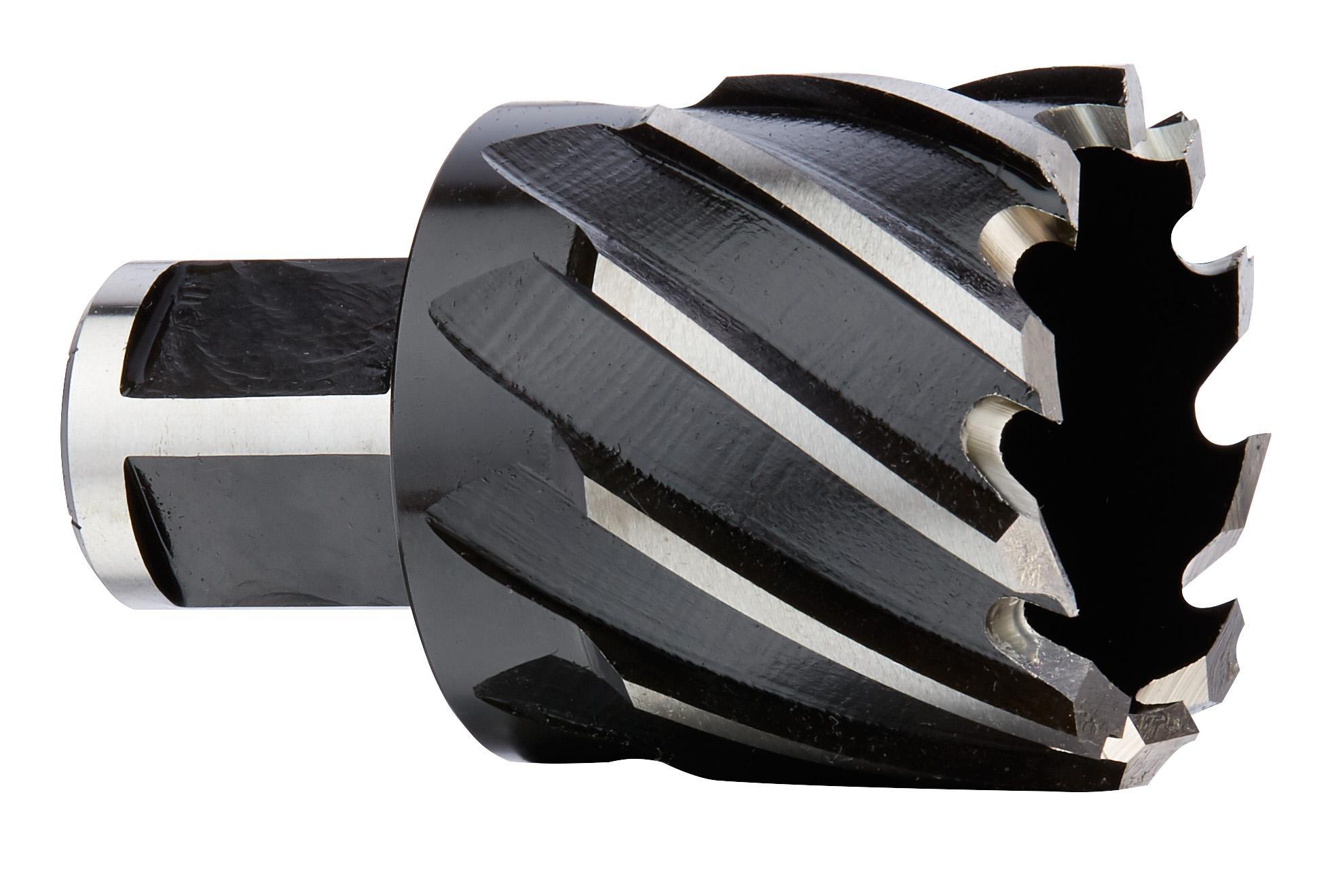 Milwaukee® 49-59-1375 Annular Cutter, 1-3/8 in Dia Cutter, 1 in D Cutting, HSS, Black Oxide, Weld-On Flat Shank