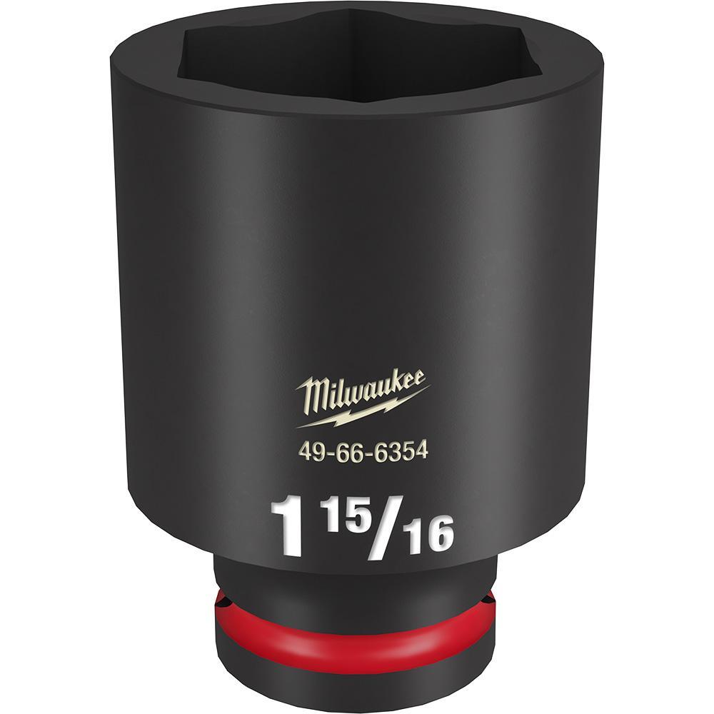 Milwaukee® SHOCKWAVE™ Impact Duty™ 49-66-6354 Socket, 3/4 in Hex Drive, 1-15/16 in Deep Socket, 6 Points