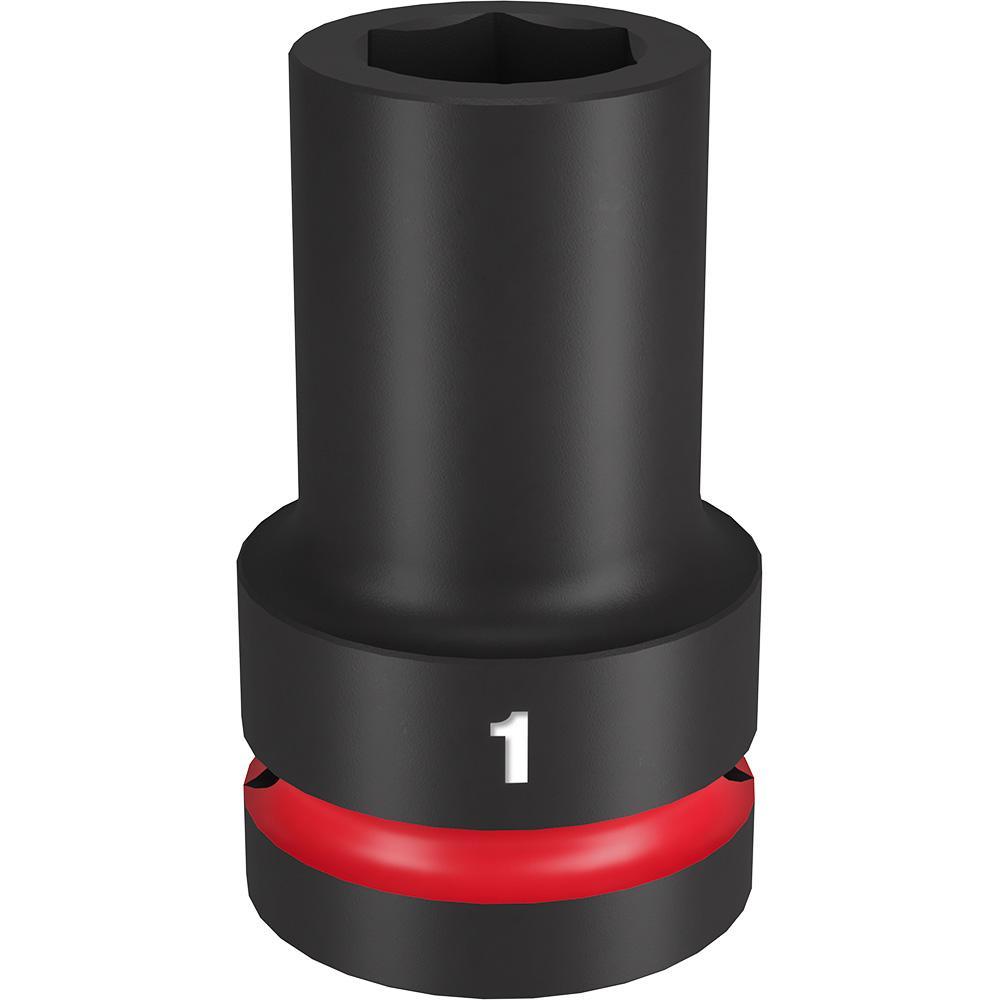 Milwaukee® SHOCKWAVE™ Impact Duty™ 49-66-6504 Socket, 1 in Hex Drive, 1 in Deep Socket, 6 Points