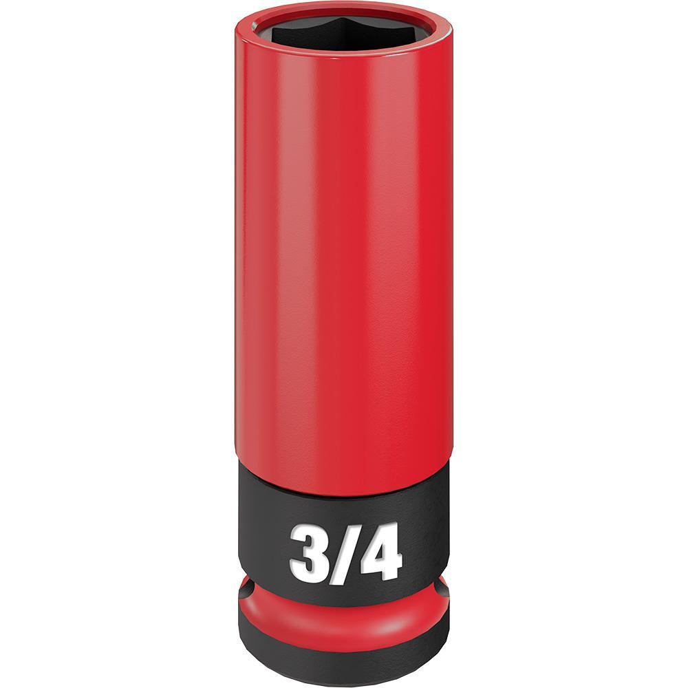Milwaukee® 49-66-7810 49-66 SAE Lug Nut Wheel Socket, 3/4 in OAL