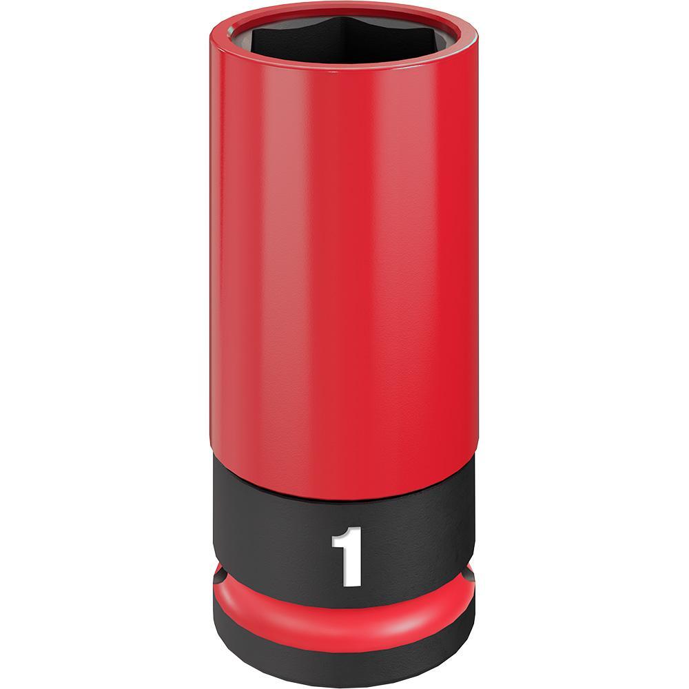Milwaukee® 49-66-7814 49-66 SAE Lug Nut Wheel Socket, 1 in OAL