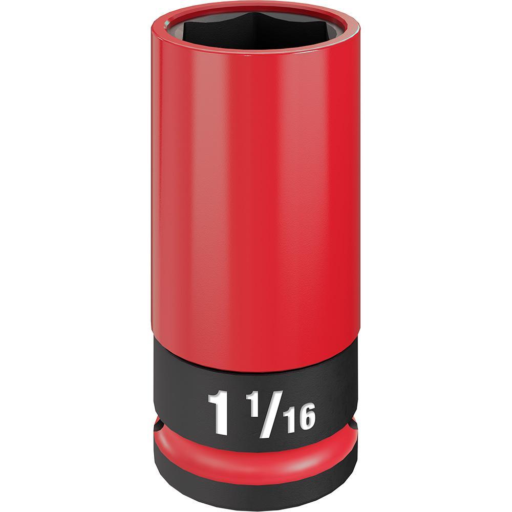 Milwaukee® 49-66-7815 49-66 SAE Lug Nut Wheel Socket, 1-1/16 in OAL