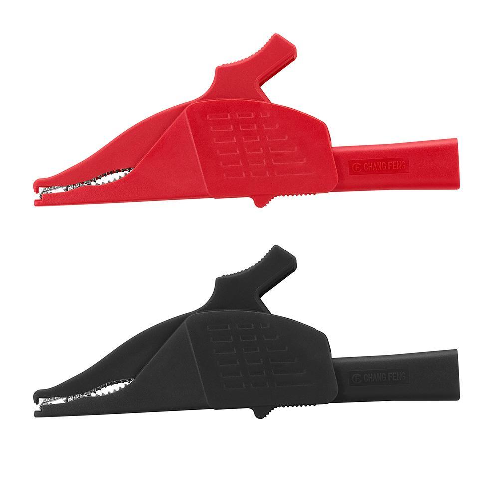 Milwaukee® 49-77-1005 Industrial Heavy Duty Electrical Alligator Clip, 10 A, 40 mm Jaw Opening, 2-1/2 in OAL, Stainless Steel