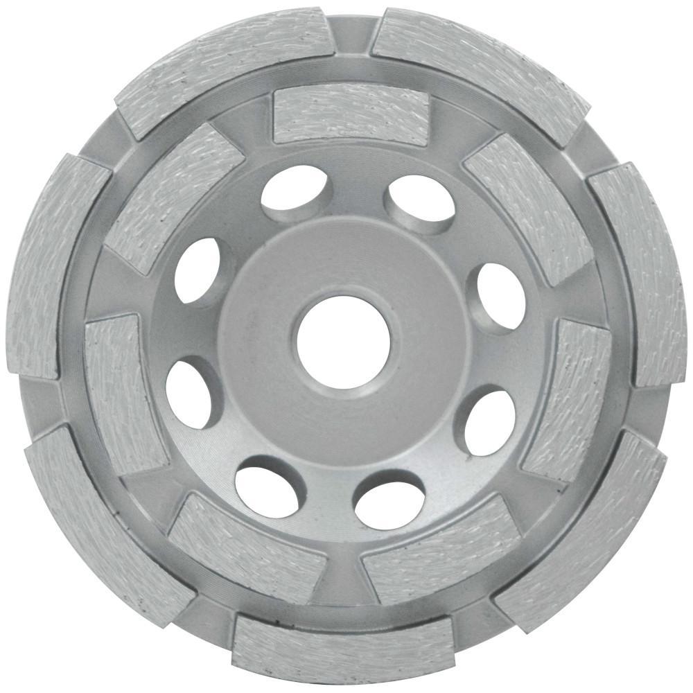 Milwaukee® 49-93-7760 Double Row Cup Wheel, 5 in Dia, Diamond Abrasive