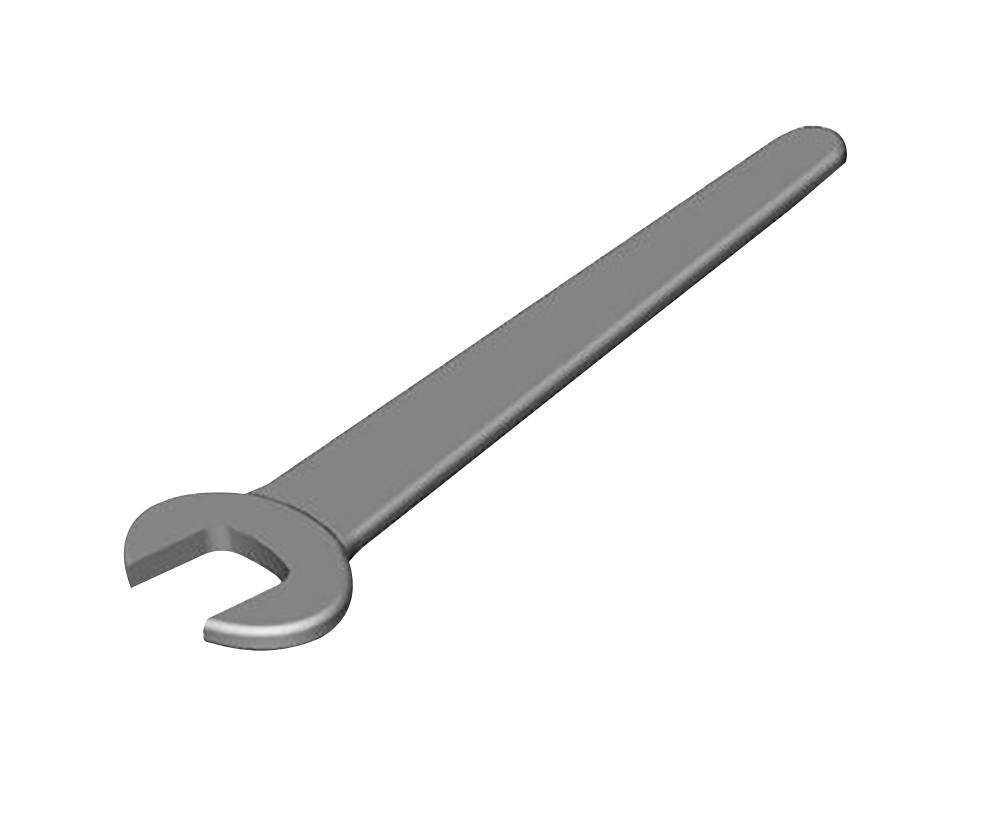 Milwaukee® 49-96-4090 Open End Wrench, 11/16 in Wrench, 15 deg Offset, Polished
