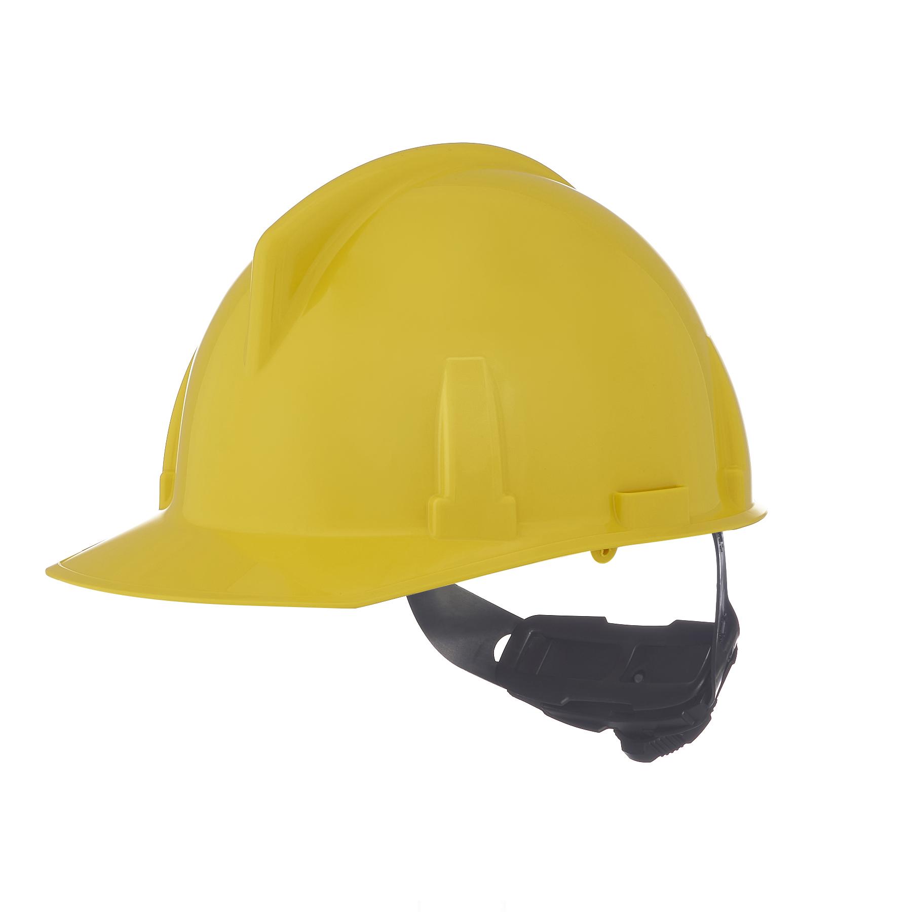 MSA Topgard® 475378 Cap Style Hard Hat, 6-1/2 Fits Mini Hat, 8 Fits Max Hat, Polycarbonate, 4-Point Suspension, ANSI Electrical Class Rating: Class E, ANSI Impact Rating: Type I, Ratchet Adjustment