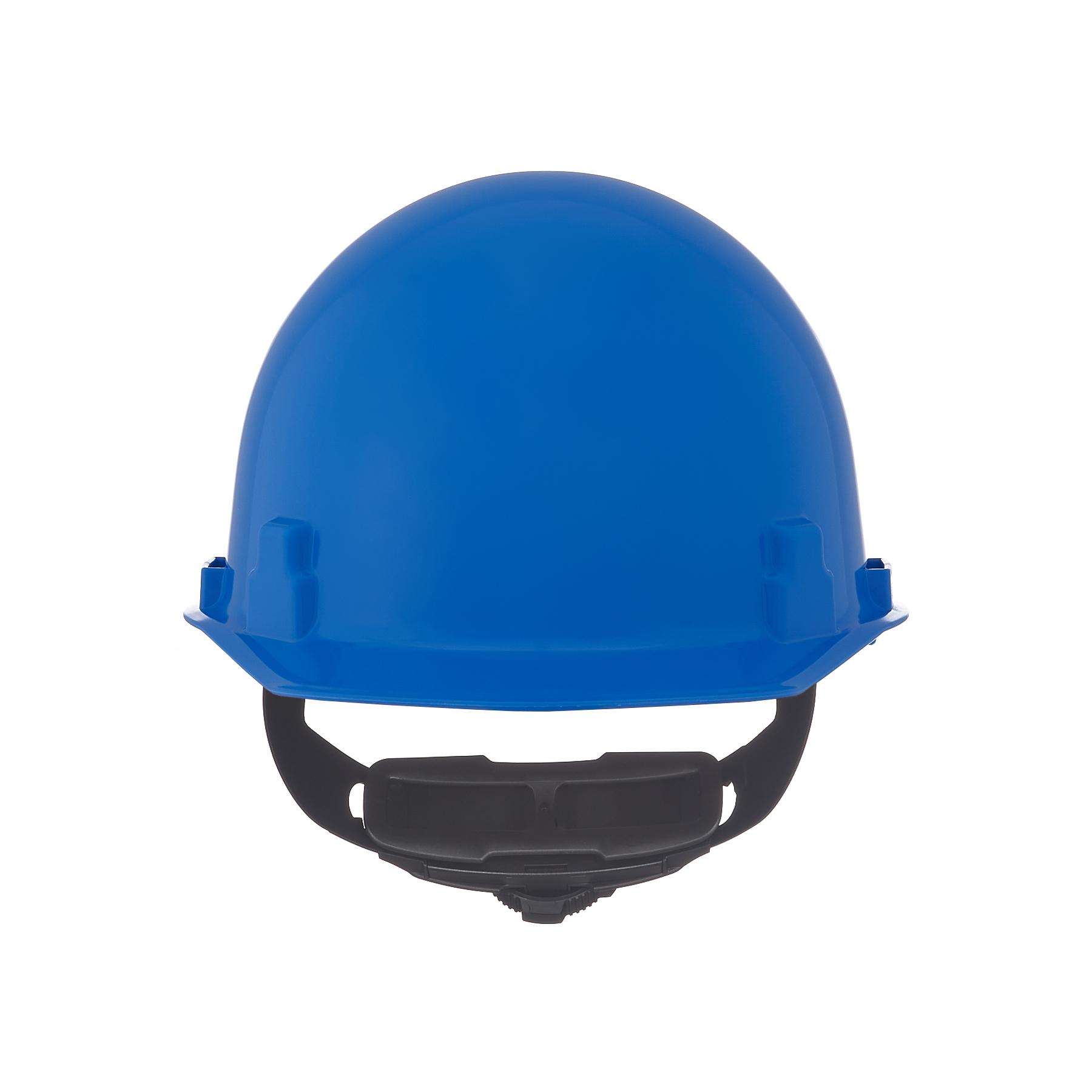 MSA Thermalgard® 486963 Cap Style Hard Hat, 6-1/2 Fits Mini Hat, 8 Fits Max Hat, Glass Reinforced Nylon, 4-Point Fas-Trac® III Suspension, ANSI Electrical Class Rating: Class G, ANSI Impact Rating: Type I, Ratchet Adjustment