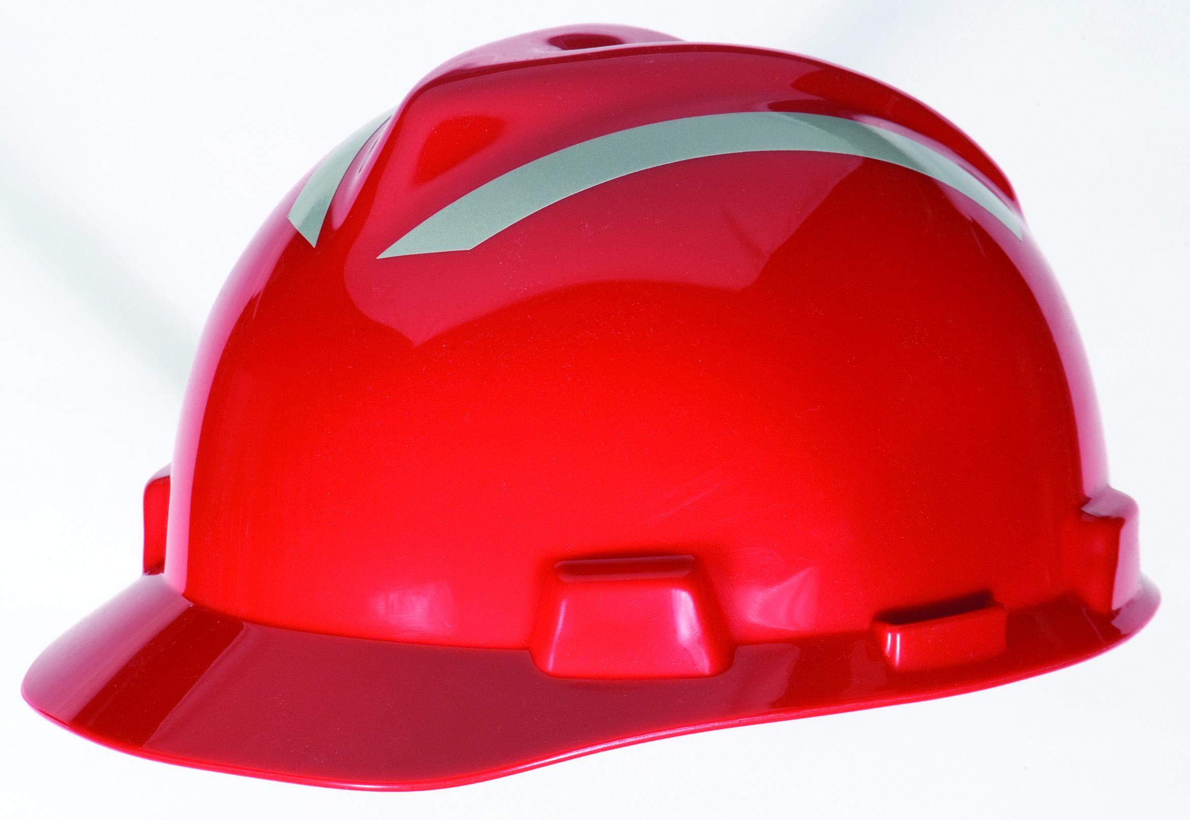 MSA 638463 Retro-Reflective Hard Hat Accessories, Silver