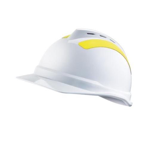 MSA 10039039 Retro-Reflective Hard Hat Accessories, Silver/White
