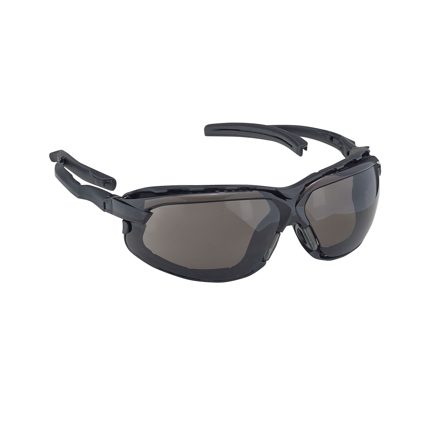 Maxisafe Denver Safety Glasses – Black Frame, Grey Lens, Anti-Fog & Anti-Scratch Coating (AS/NZS1337)