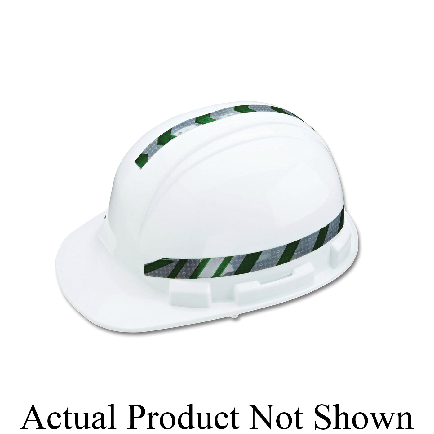 Dynamic™ Dyna-Lite™ HPHH1RD Reflective Strip With Rafters, 10 in L x 3/4 in W, Gray/Red
