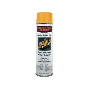 Rust-Oleum® 1648838 S1600 System Solvent-Based Inverted Striping Paint, 18 oz Container, Liquid Form, Yellow, 150 linear ft/gal with 4 in Stripe Coverage