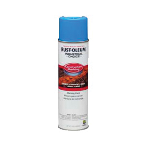 Rust-Oleum® 264694 M1400 General Purpose Water Base Marking Paint, 20 oz Container, Liquid Form, Caution Blue, 400 linear ft/gal with 1 in W Stripe Coverage