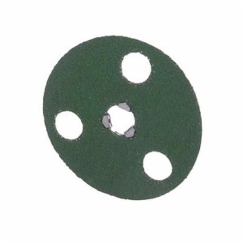 Norton® AVOS® Greenlyte™ Speed-Lok® 66261145477 SG F986 Close Coated Quick-Change Coated Abrasive Disc, 4-1/2 in Dia Disc, 36 Grit, Extra Coarse Grade, Ceramic Alumina Abrasive, Speed-Lok Fastener Attachment