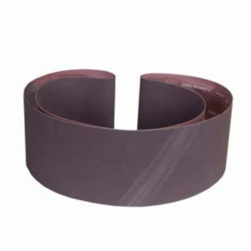 Norton® Metalite® 07660760082 R215 Narrow Coated Abrasive Belt, 6 in W x 108 in L, 80 Grit, Coarse Grade, Aluminum Oxide Abrasive, Cotton Backing