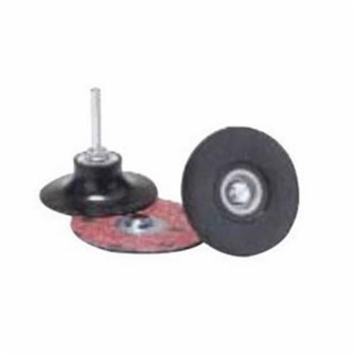 Norton® 08834164113 Quick-Change Medium Density Backing Pad, 3 in Dia Pad, Type TS Attachment